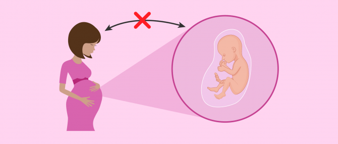 Imagen: Emotionales Verhältnis zwischen Leihmutter und Baby verringern