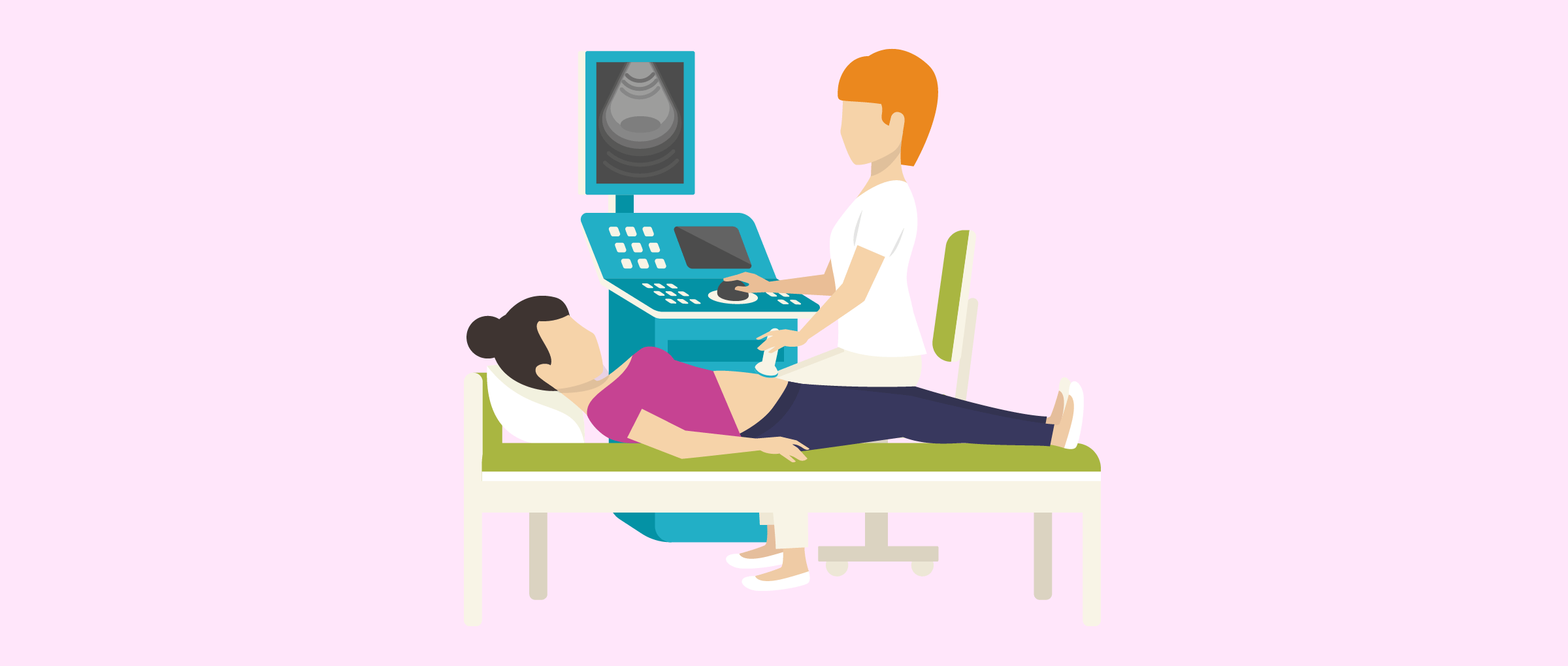 Ultraschall zur Untersuchung der Geschlechtsorgane