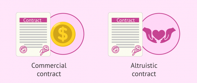 Imagen: Types of contracts for surrogacy