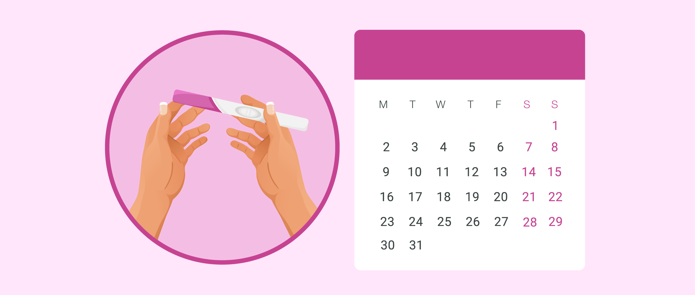When to do the pregnancy test